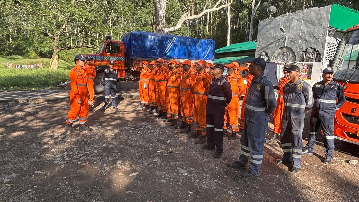 NDRF takes charge in the district to tackle monsoon-related disasters.