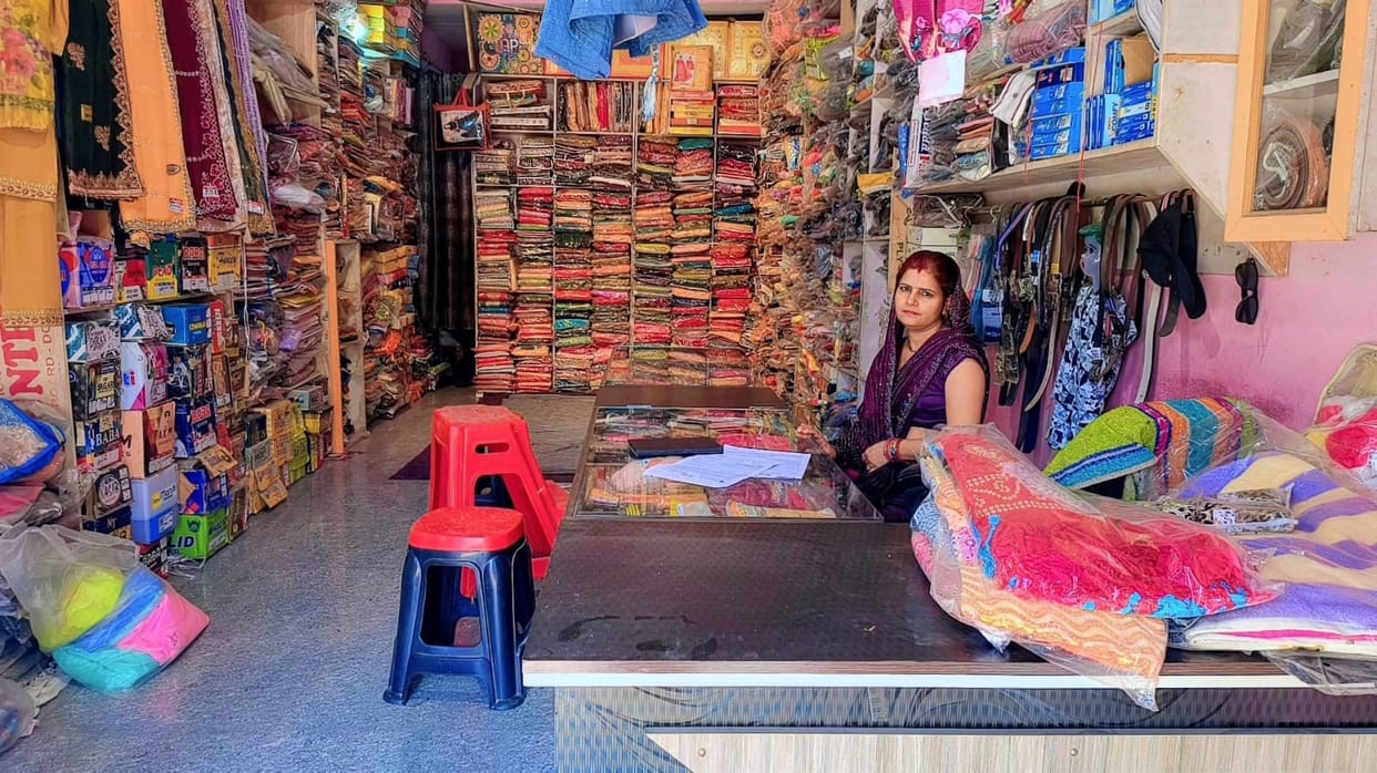 Kusum transformed her life thanks to the self-help group.
