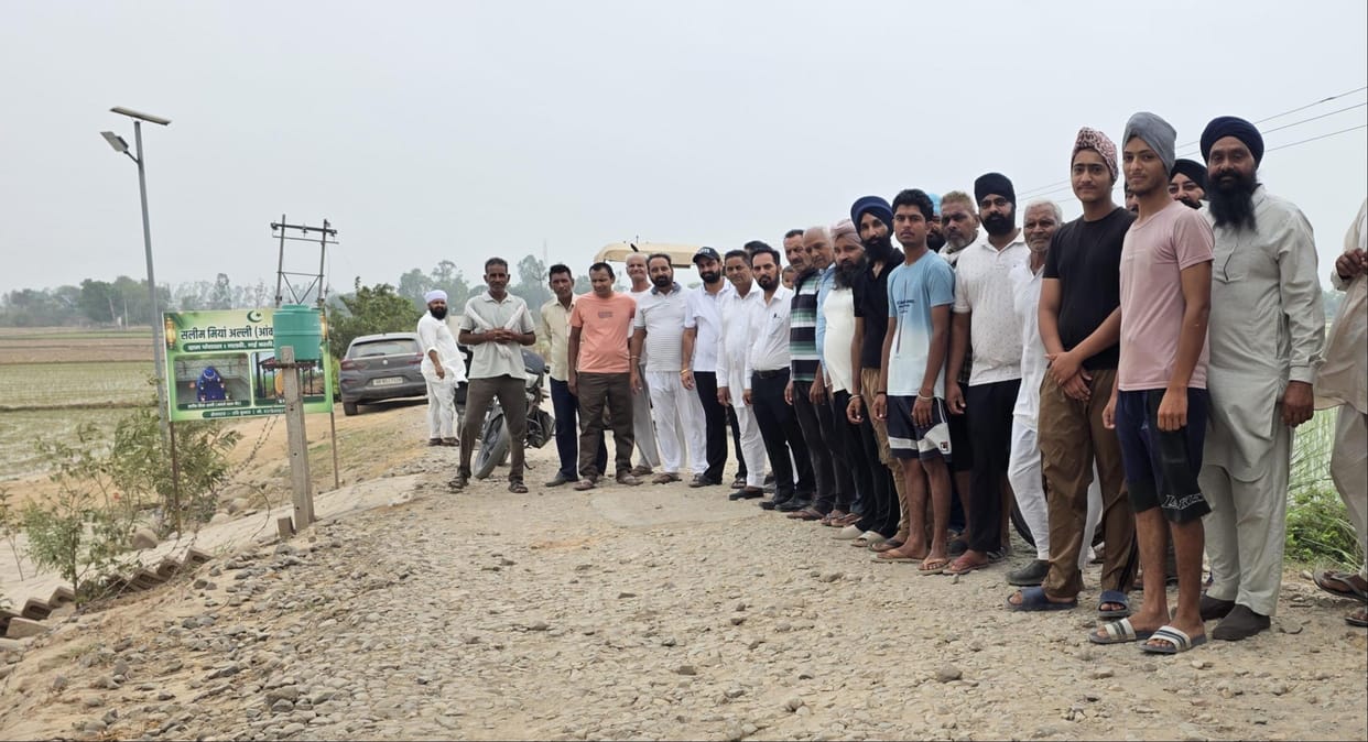 The Nalvi-Raimajra-Nayi Basti road has been in a dilapidated state for a year.