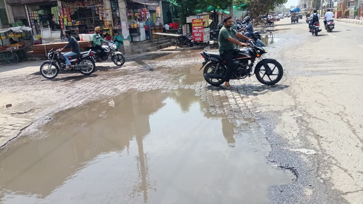 Relief from humidity, but waterlogging adds to the trouble