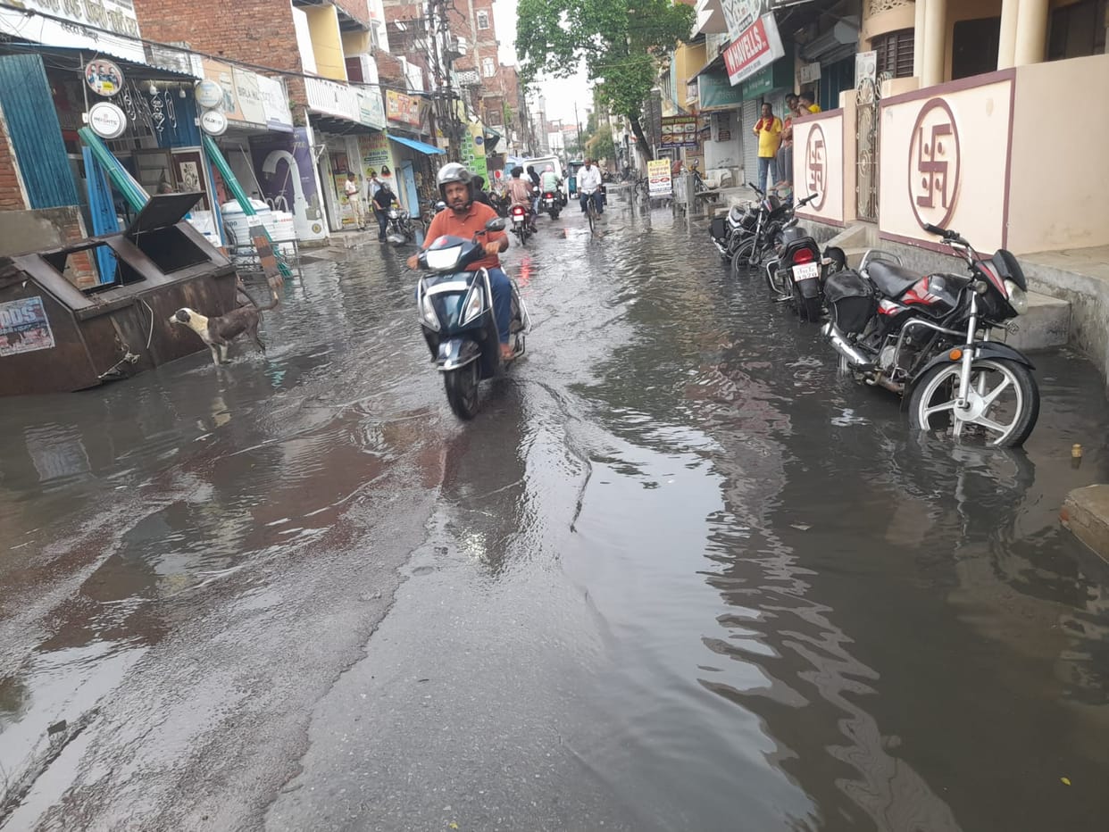 Monsoon's first arrival: Relief from the heat, but claims exposed.