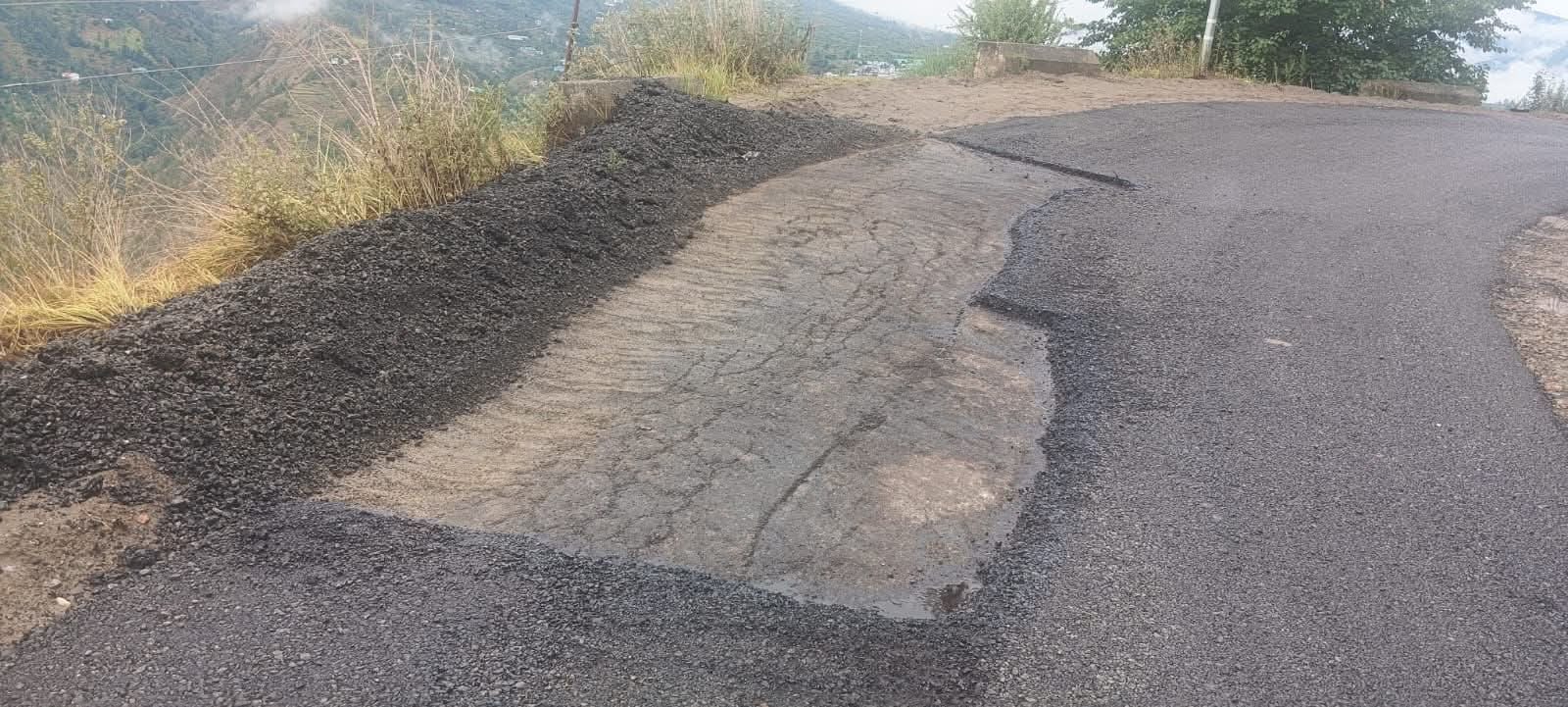 Question on the construction of Samoli-Parsa-Chupari road in Rohru