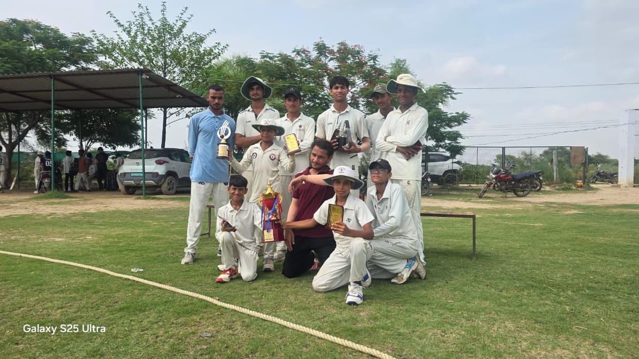 Udaan Cricket Academy won the series 3-0, Krishna was named Player of the Series.