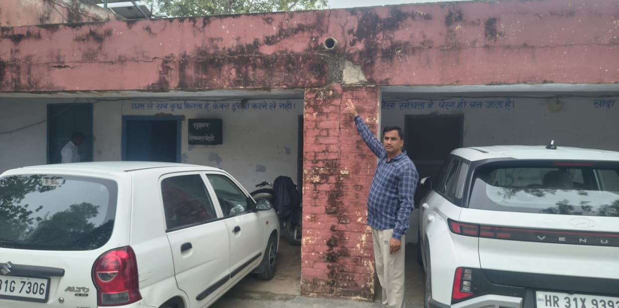 Trouble in studies in dilapidated building, increased concern about the safety of students