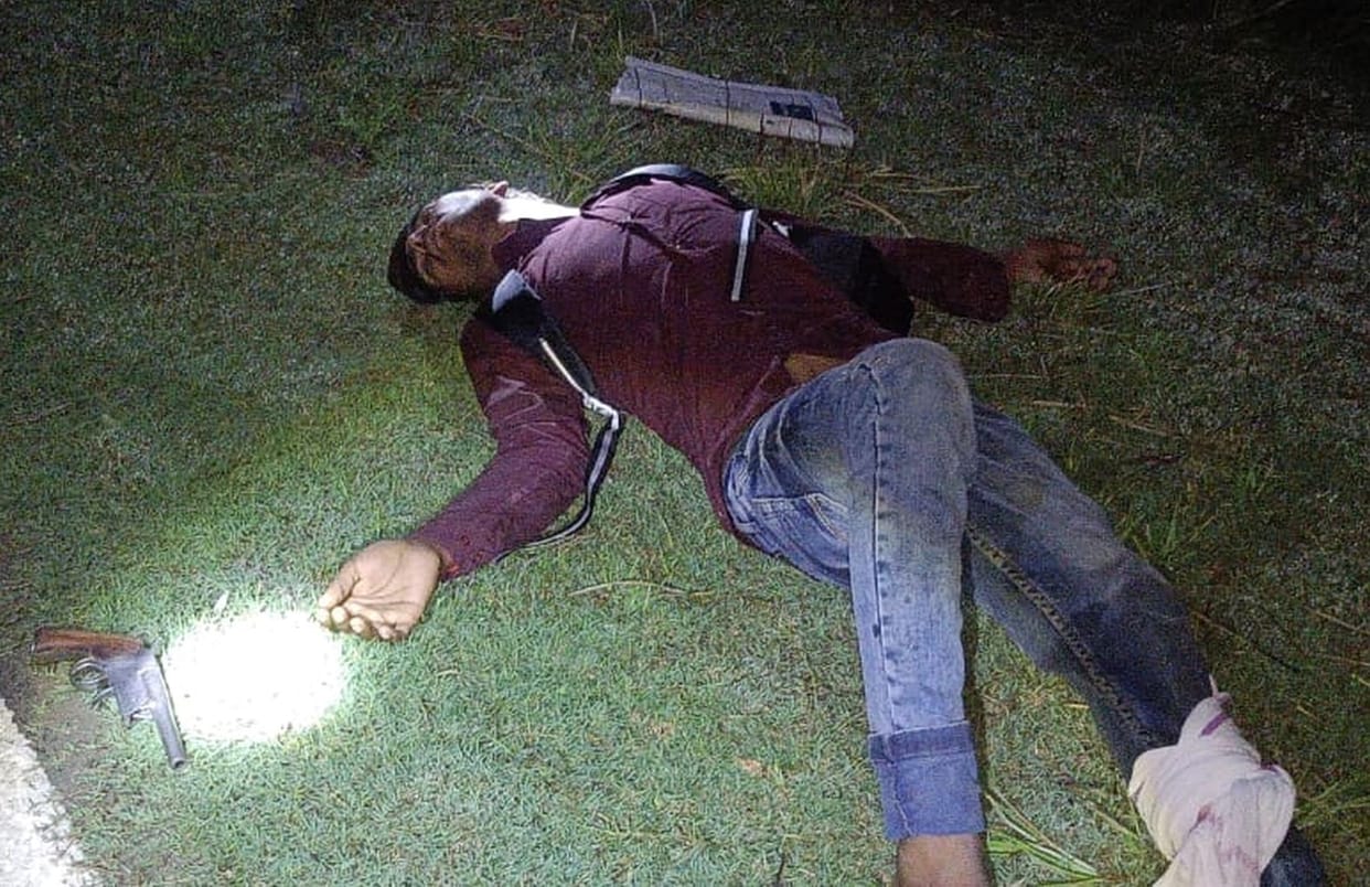 Three Sitapur criminals shot in the leg during an encounter; four arrested