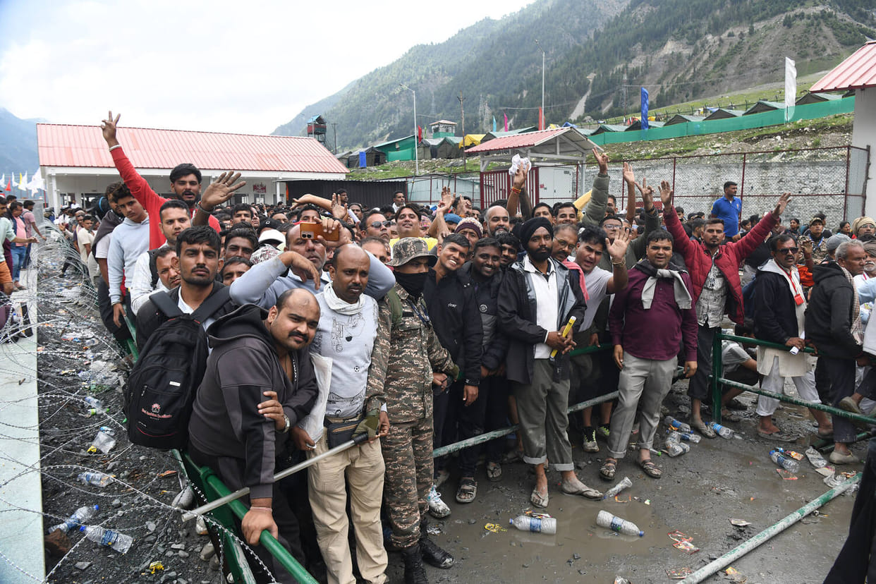 Srinagar, Amarnath Yatra, Pilgrims Reached, Baltaal