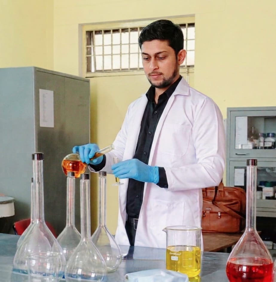 Anshuman, a researcher from Kashi, secured the second position in the PhD entrance exam at Pant University and the first position in UPCATET.