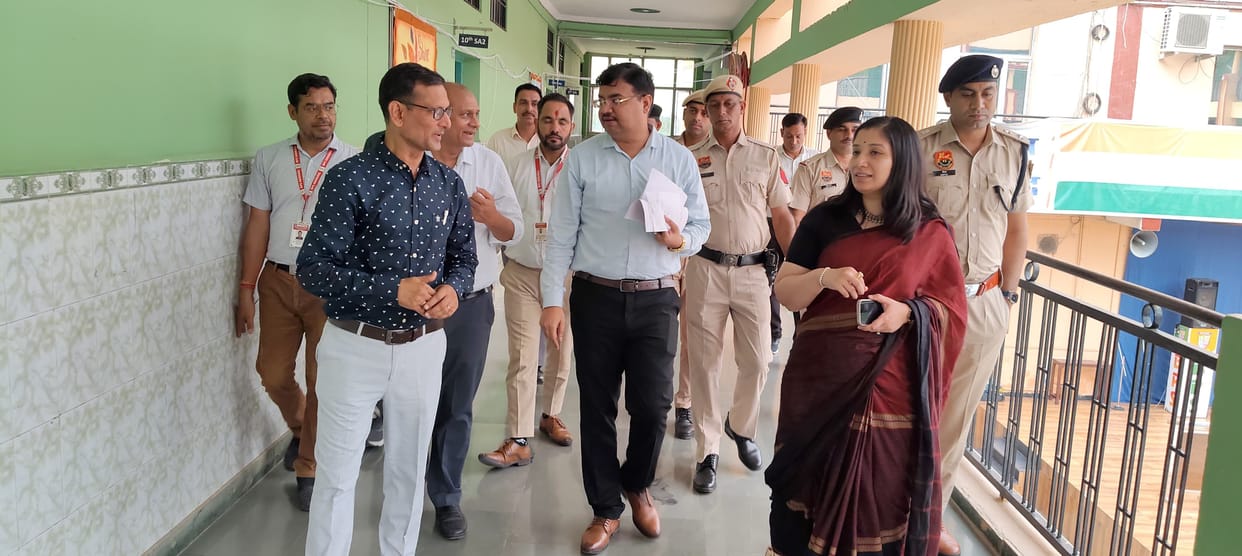 4,018 candidates will take the HTET in Mahendragarh today; robust arrangements made for bus services and security.