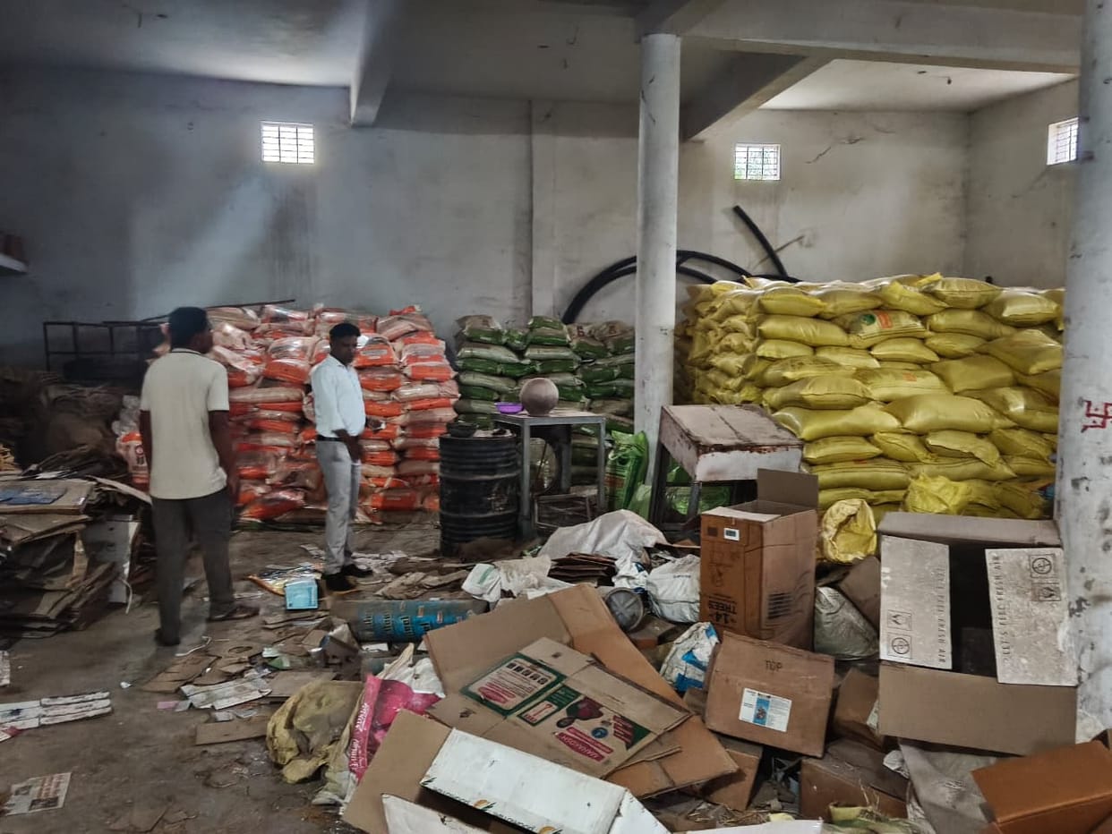 120 bags of urea seized during raids one license cancelled.