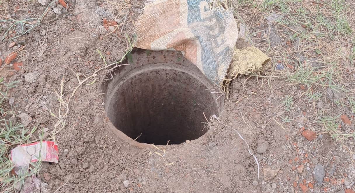 Even the death of an innocent child did not teach a lesson; an open borewell lay in Holi village.