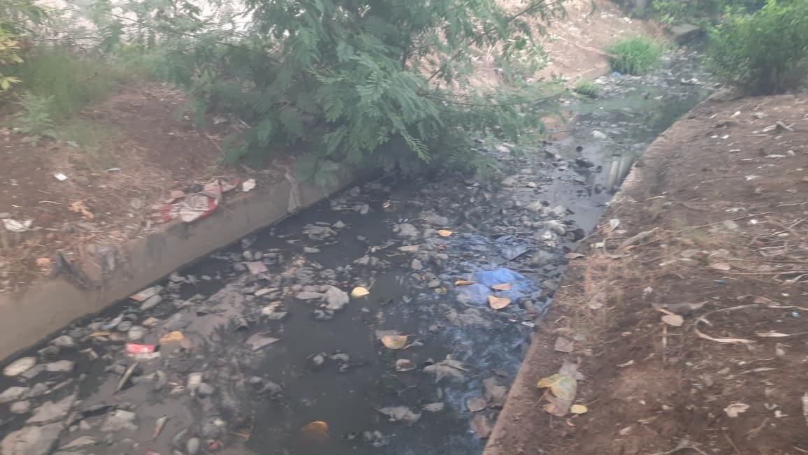 Drains remain choked with filth even after the completion of the first phase of cleaning