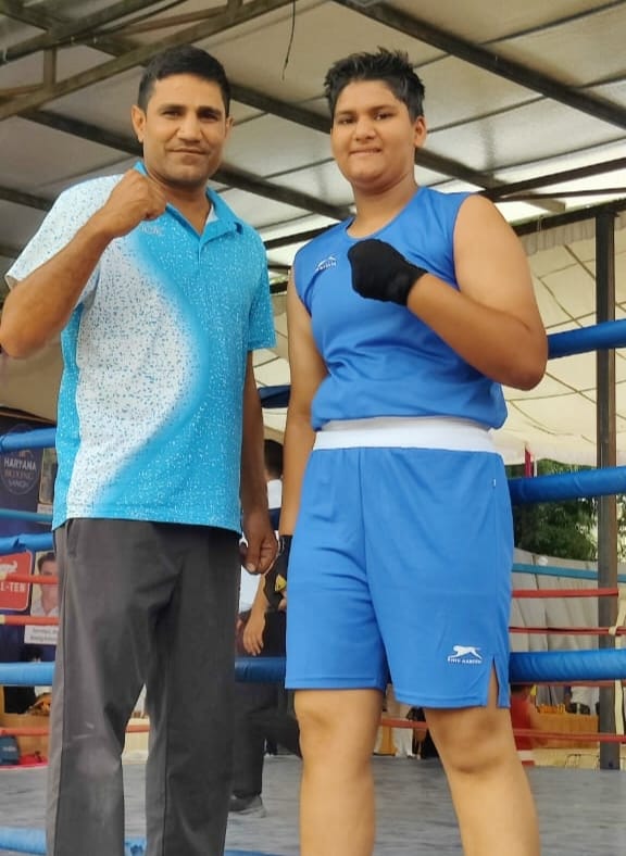 Manvi wins bronze at Sub-Junior National Boxing Championship.