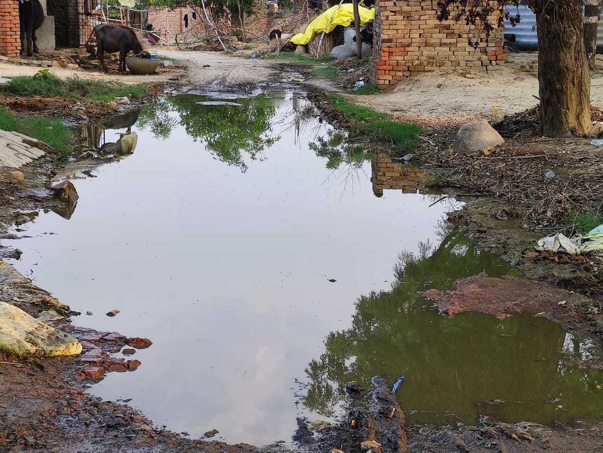 Sanitation system exposed ahead of monsoon; drains clogged