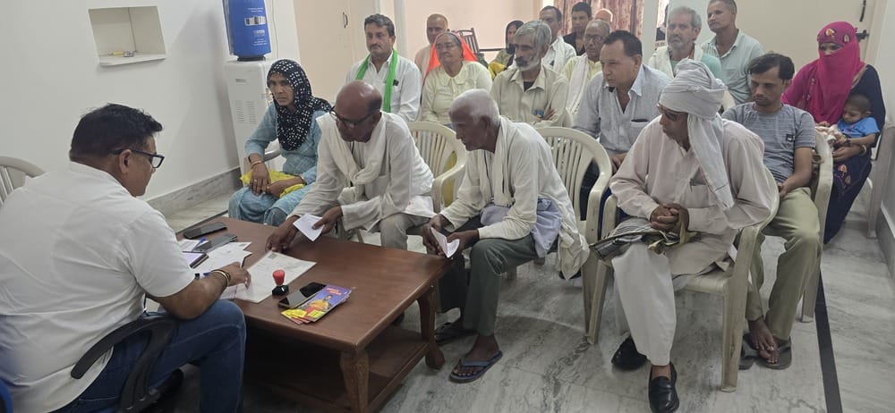 Provided information about government schemes to the people.