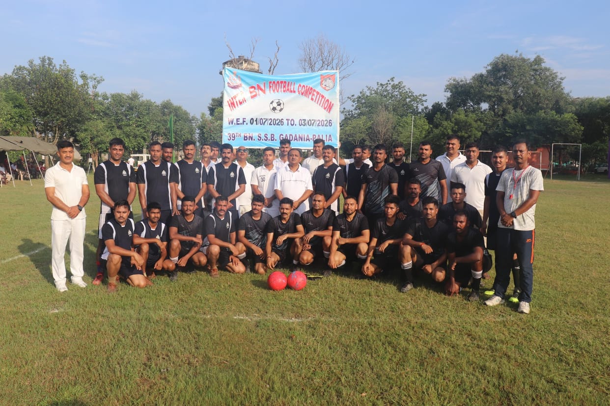 39th Battalion Palia won the title of Inter Battalion Football Tournament