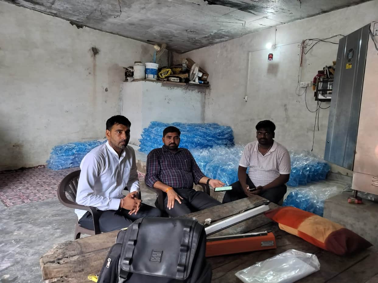 FIROJABAD NEWS water plant inspection