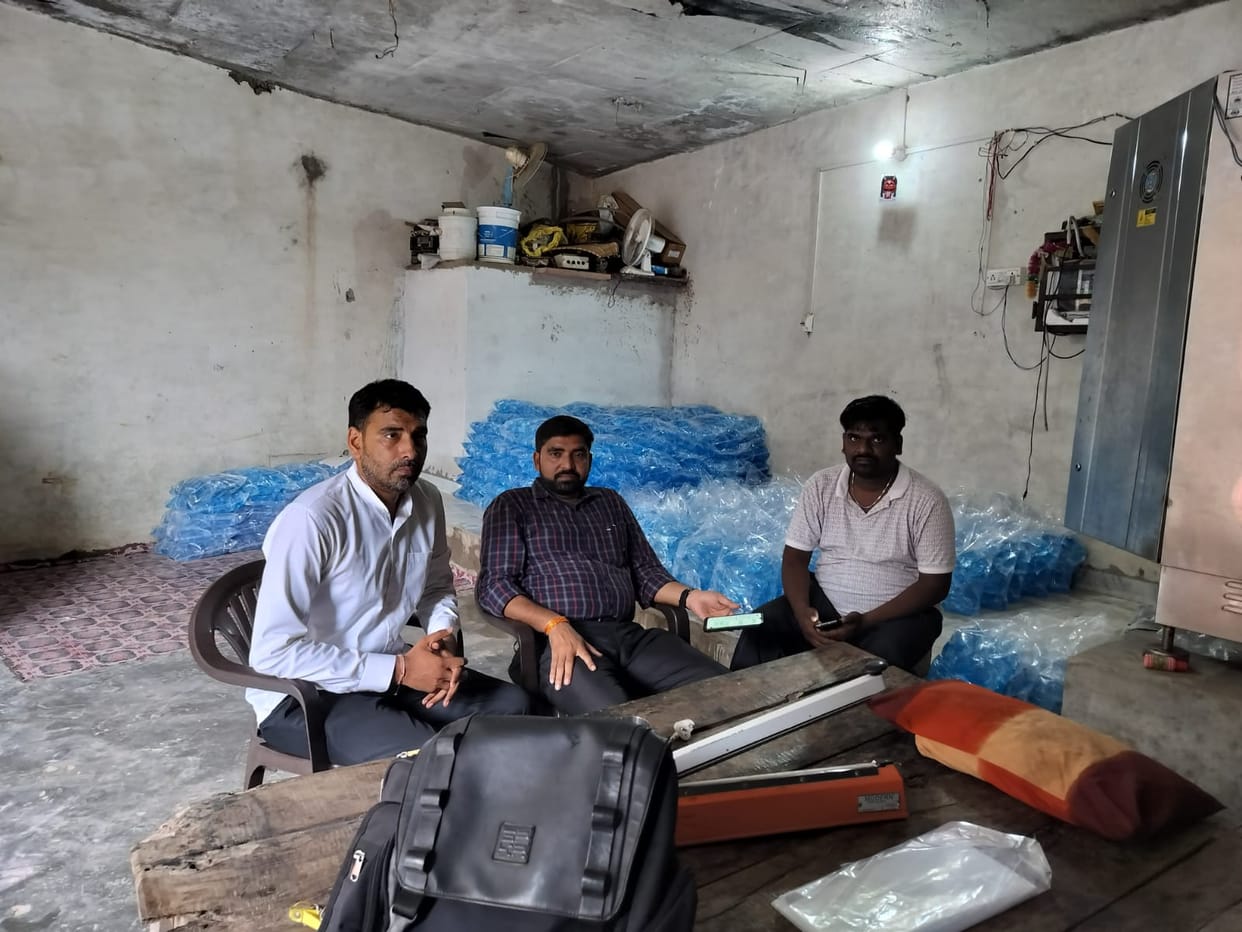 FIROJABAD NEWS water plant inspection