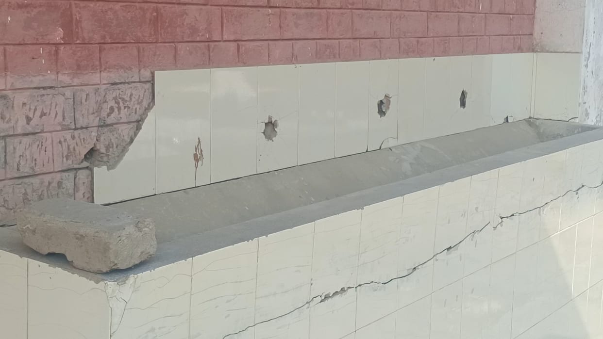 Rajiv Gandhi Block-Level Sports Stadium in a state of neglect; athletes struggle due to lack of facilities.