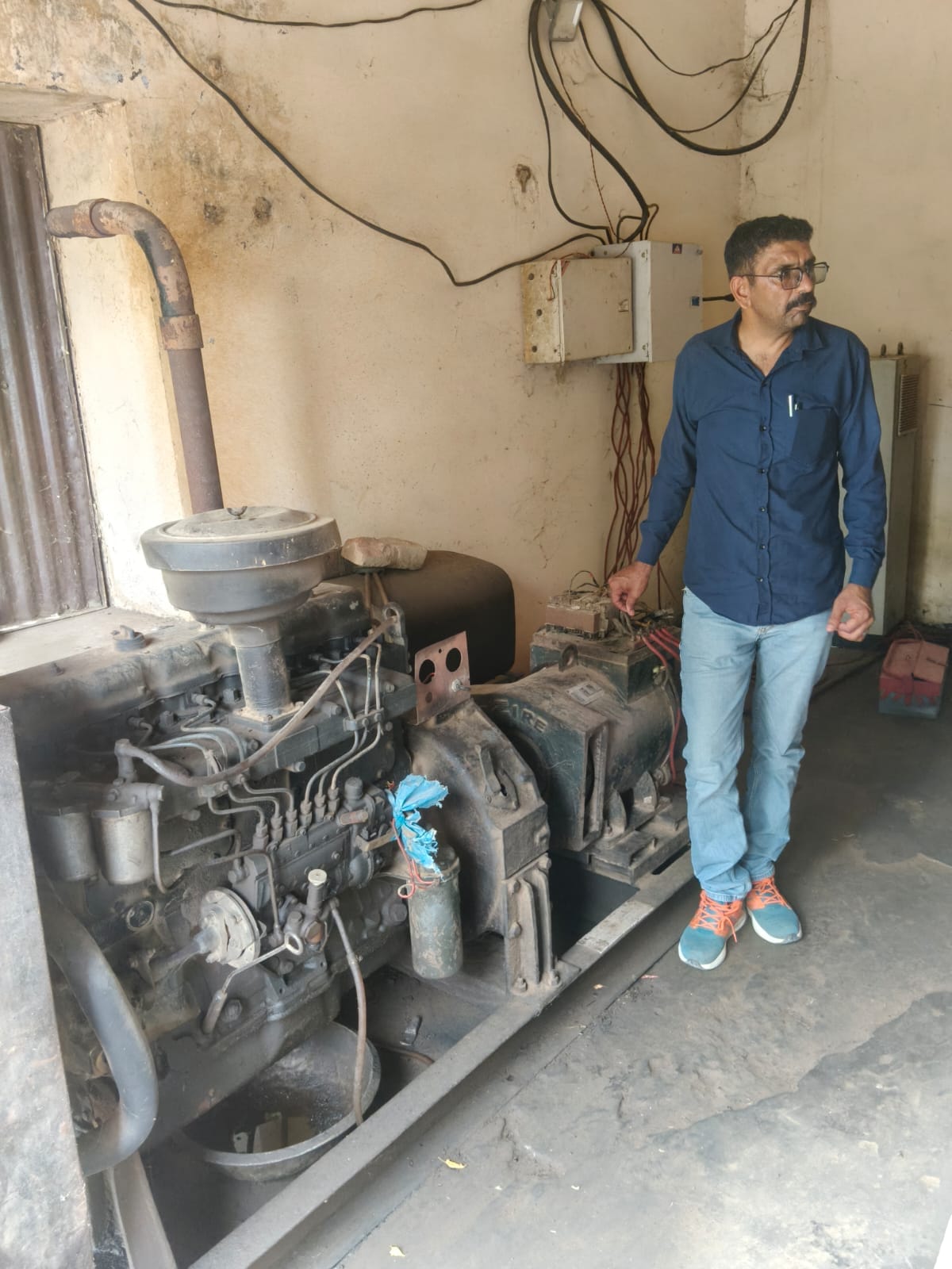 As soon as the generator heats up, farmers' hopes cool down.