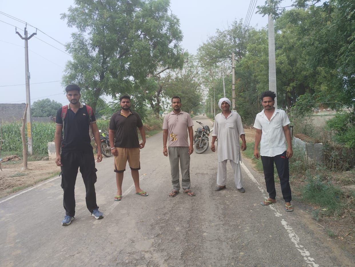 Villagers are troubled by the poor condition of the Malvi-Julana road.