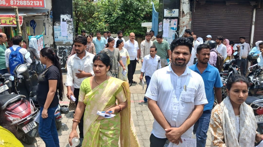 TET: 848 candidates skipped the exam on the second day due to strict measures.