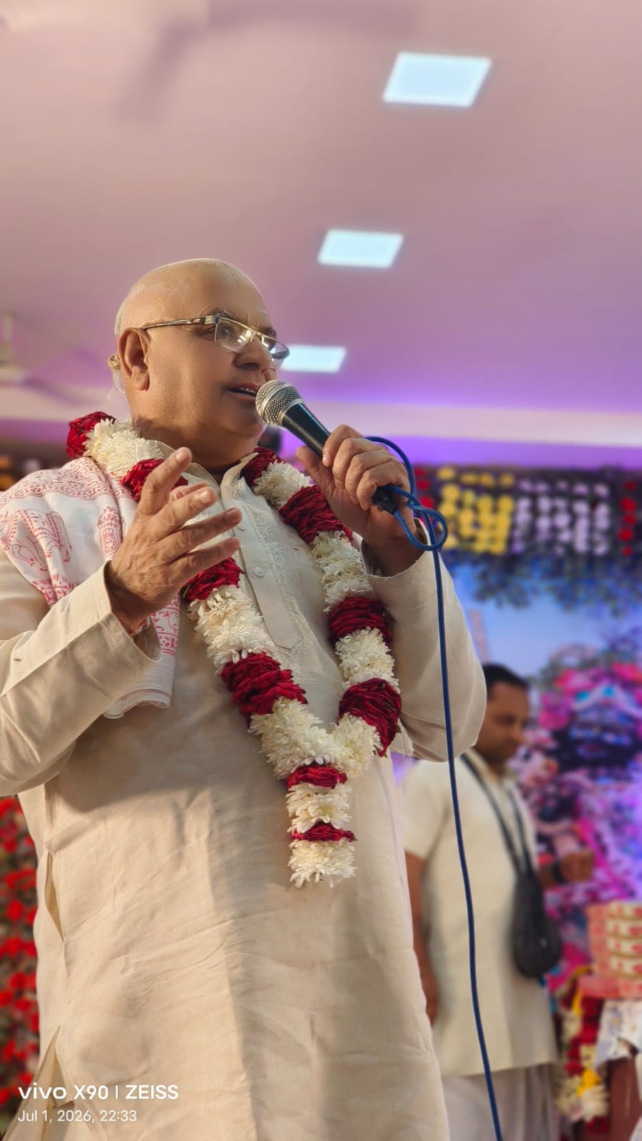 Listening to the Shrimad Bhagavat Katha is the greatest virtuous act; God alone is the true well-wisher of all living beings: Sakshi Gopal Das.