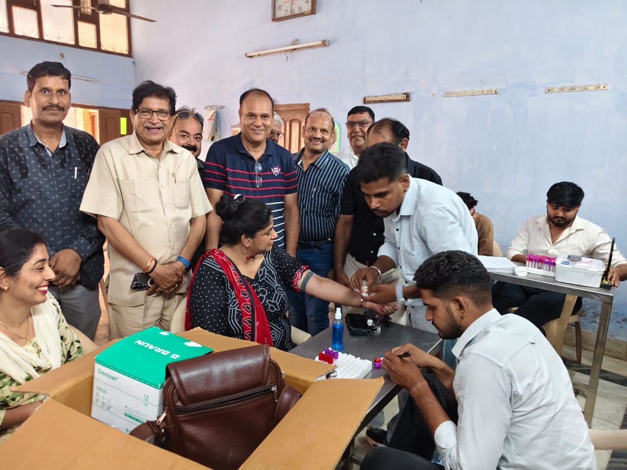 70 people underwent testing at the camp.