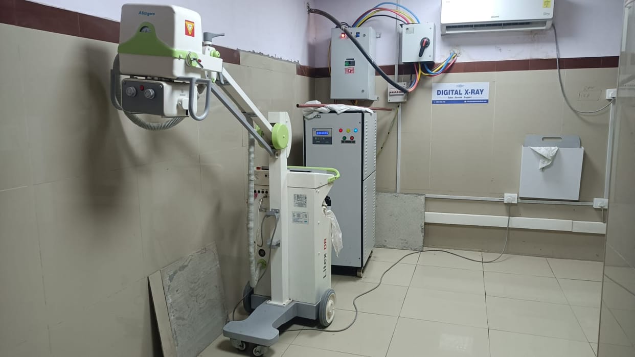 Waiting for five years for the commissioning of 10 ventilators and portable X-ray machines.