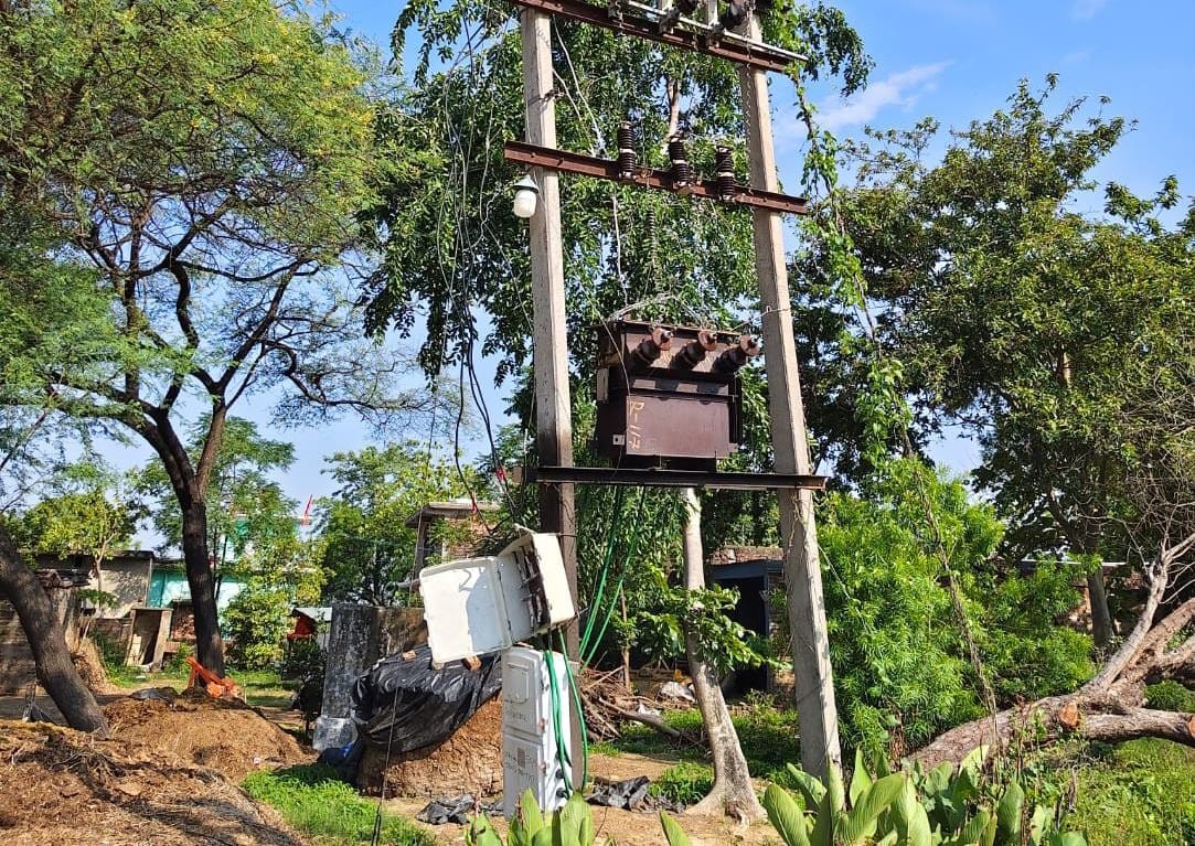 200 houses have lost electricity for the last 15 days