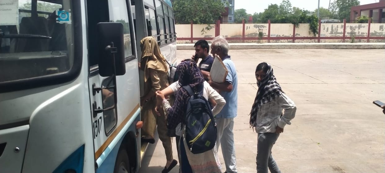 Seven special buses arranged for HTET candidates.