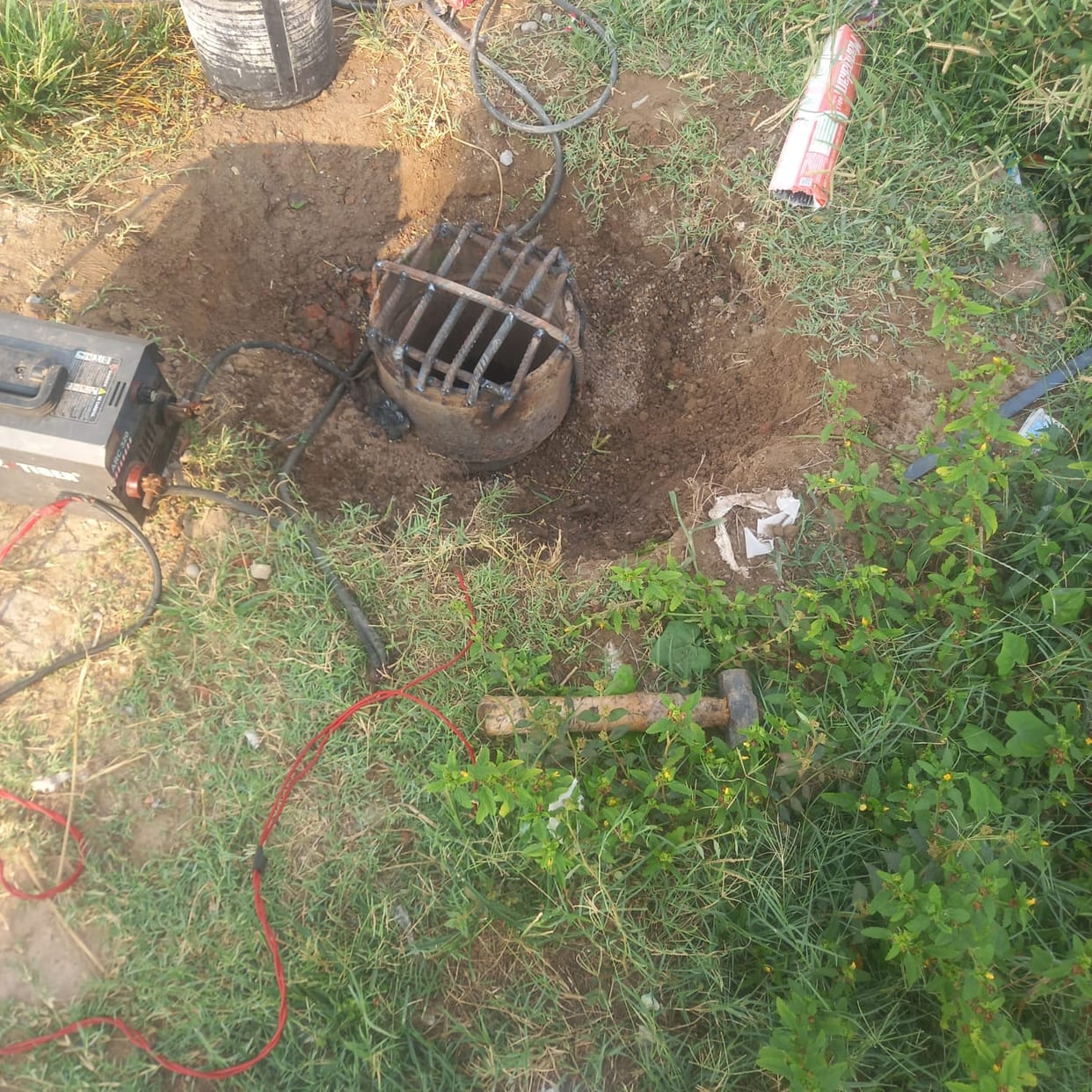 Dangerous borewell of Holi village closed