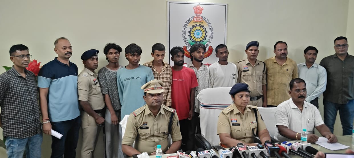 Balod police arrested six accused persons from Bhilai within 24 hours