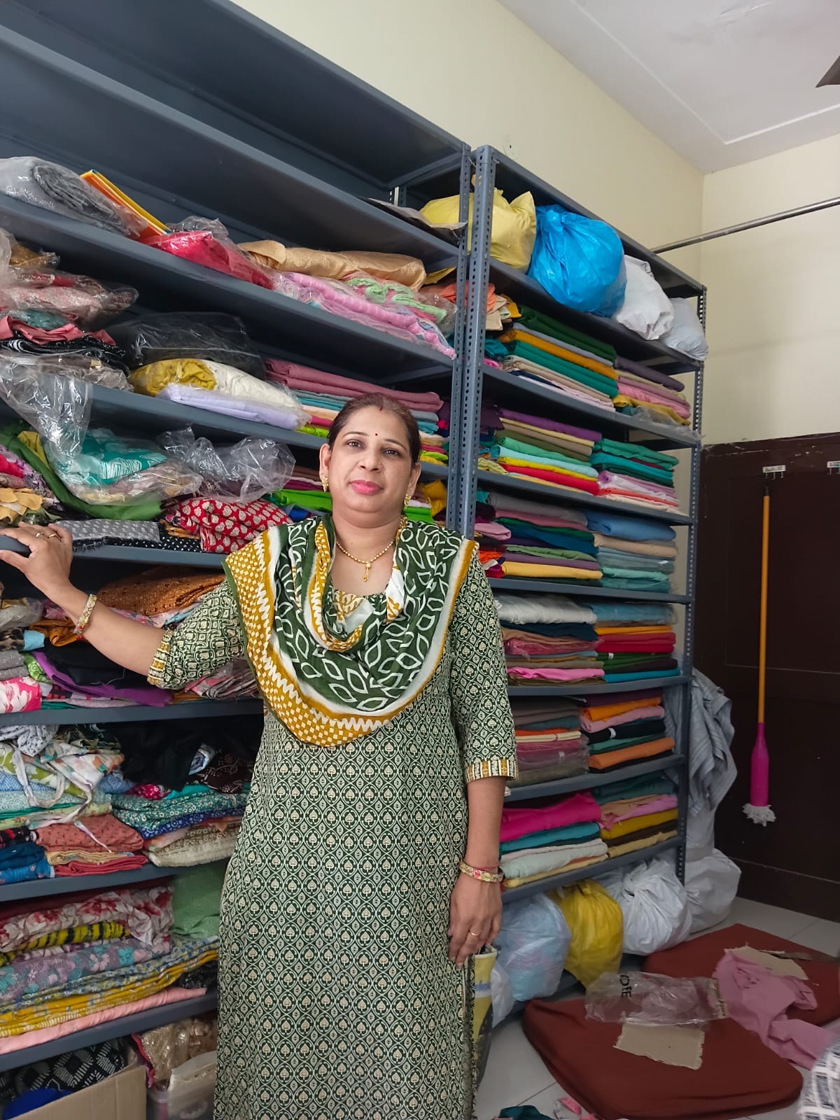 Fashion designer Pushpa is empowering women to become self-reliant; she has been providing training for 15 years.