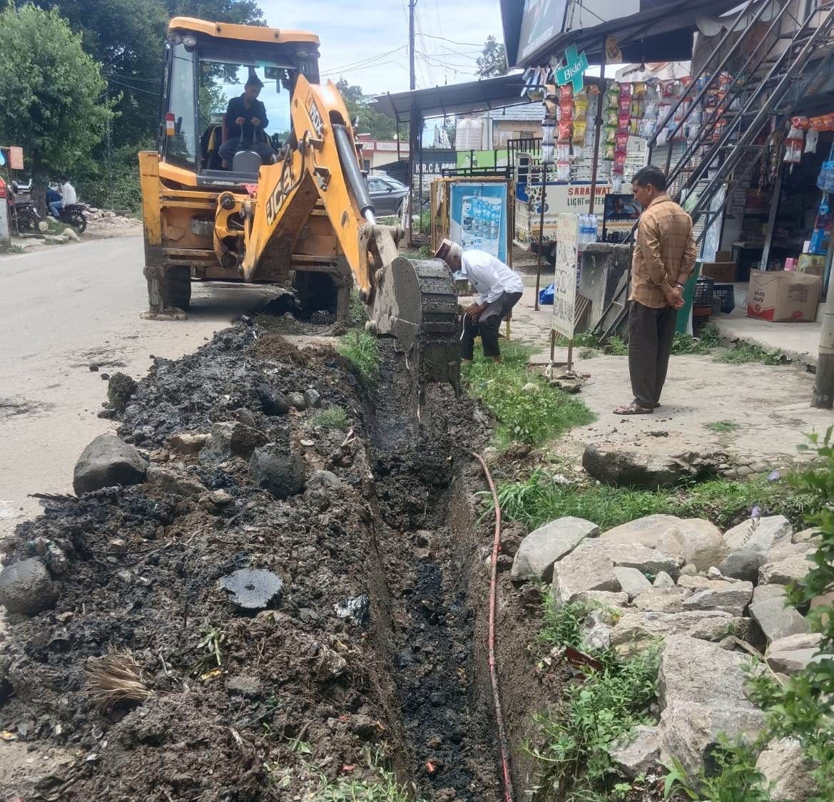 NHAI swung into action as soon as waterlogging occurred on the National Highway.