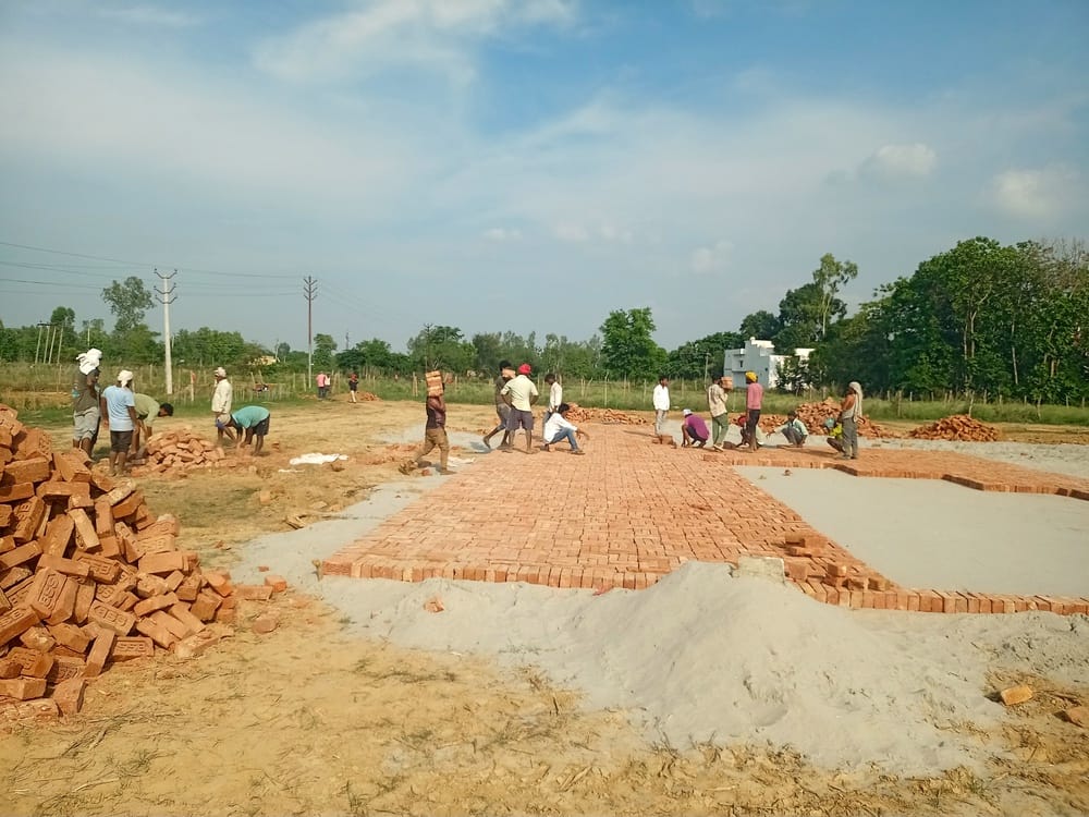 Preparations for CM's likely visit intensify; helipad construction in final stages.