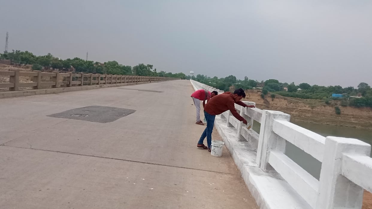 Panasa Bridge repairs completed; traffic flow to become smooth after painting