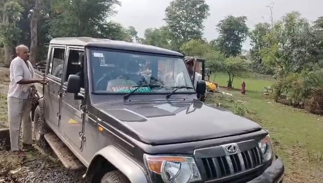 वन अमले ने सुरक्षित भेजा अस्पताल