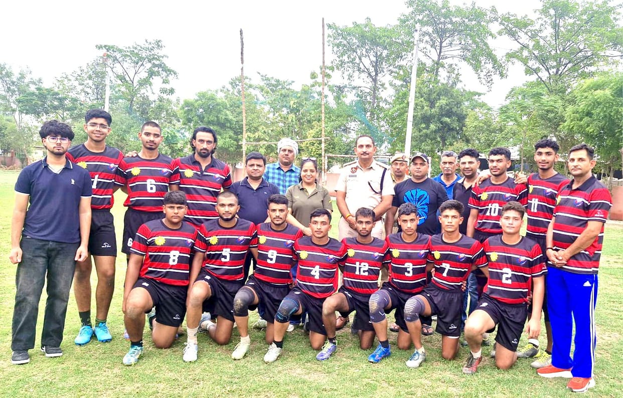 Selection of Haryana team for the National Junior Rugby Sevens Championship