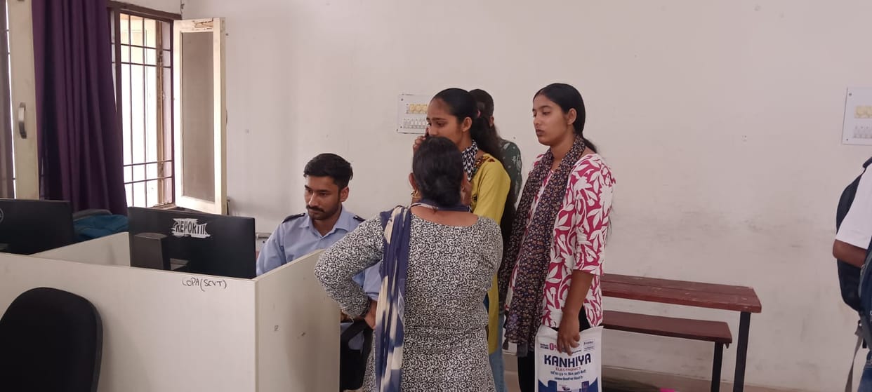On the second day of the ITI programme, 1,970 students filled their trade choices