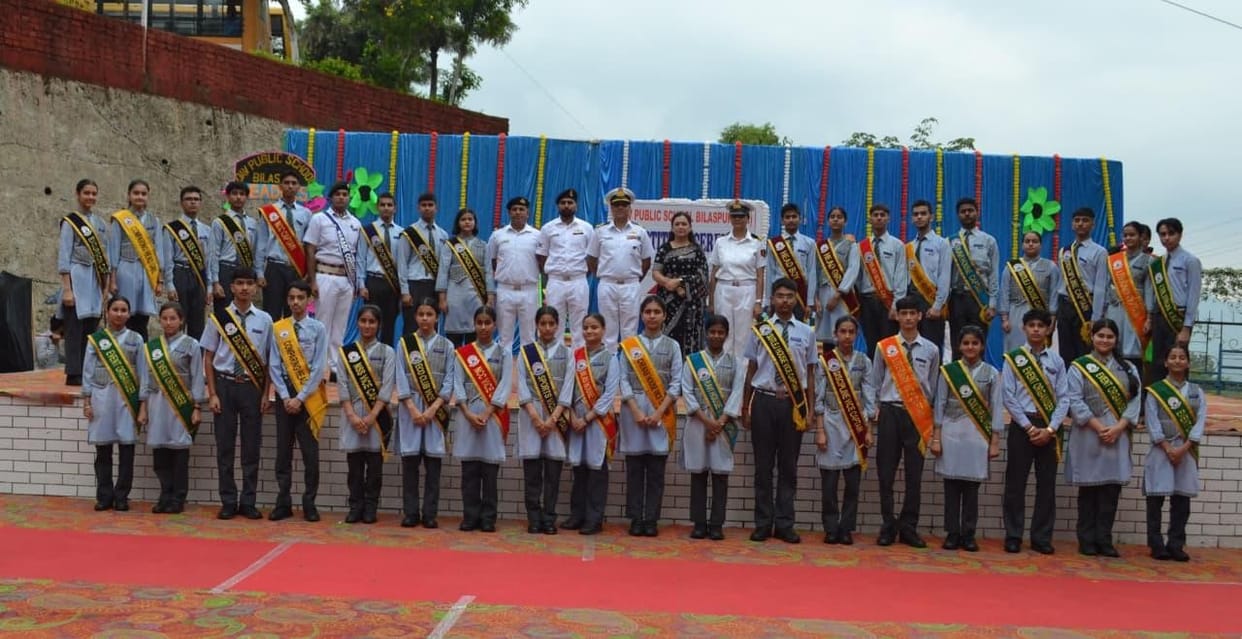 Avdhesh has been appointed Captain, and Avika, Vice-Captain of DAV School, Bilaspur.