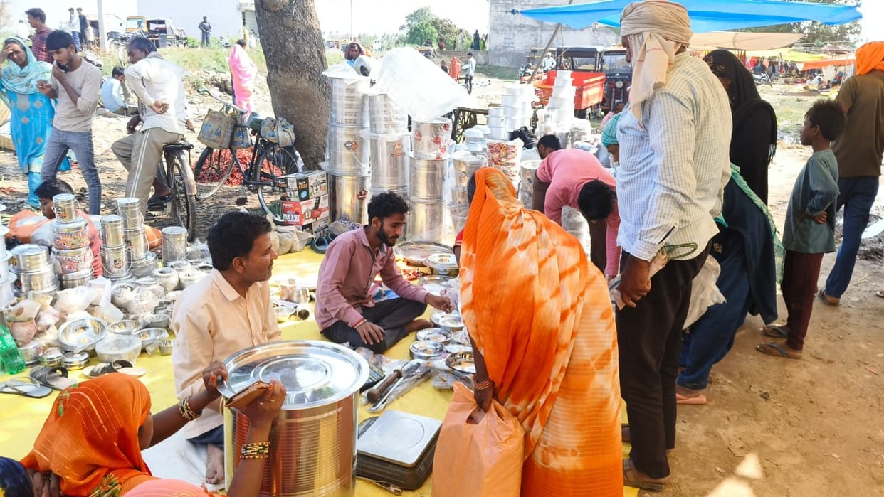 Manipur weekly market becomes livelihood support for small farmers and shopkeepers