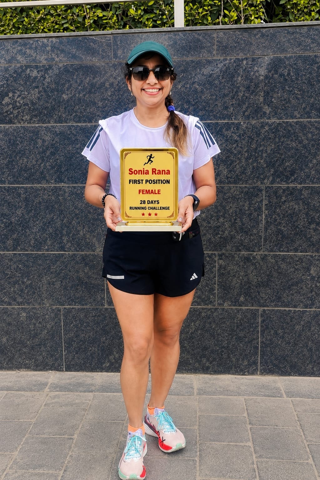 Sonia Rana becomes national champion after running for 28 consecutive days.