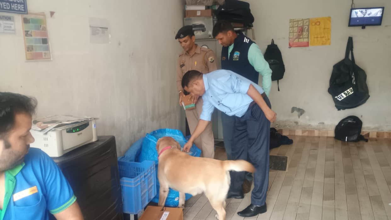 Inspection of offices and warehouses of courier service providers