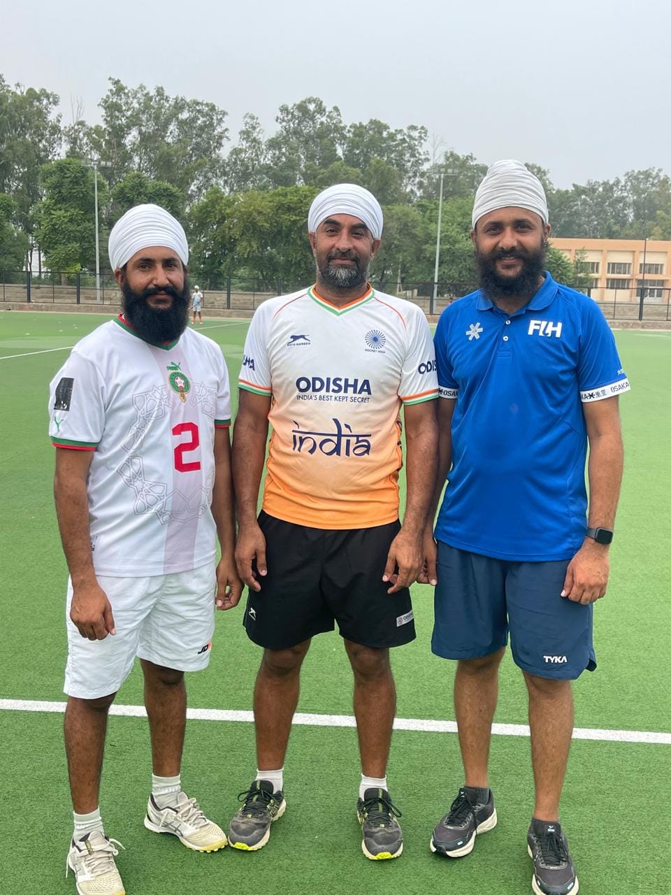 harvinder selected for masters indian hocky team
