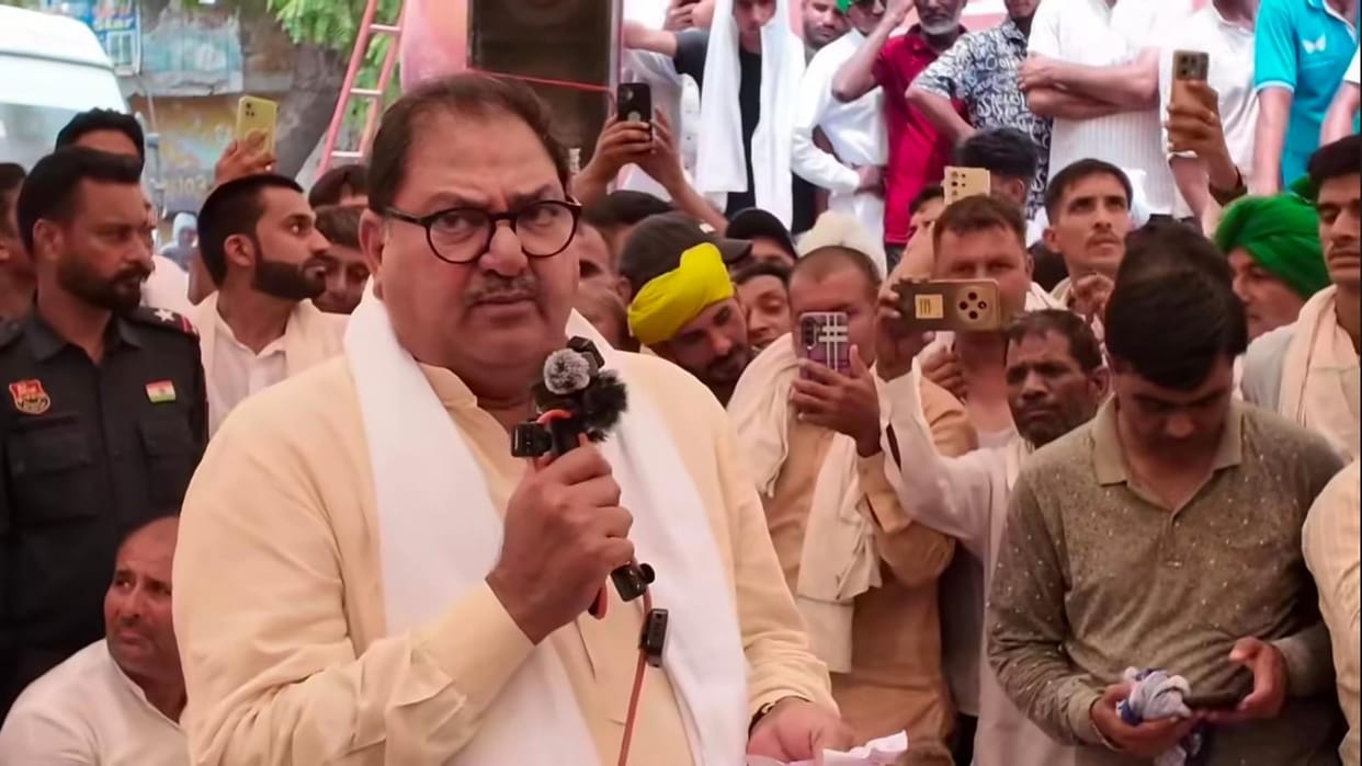 Won't give Rajasthan a single drop of water until SYL water is received: Abhay Chautala