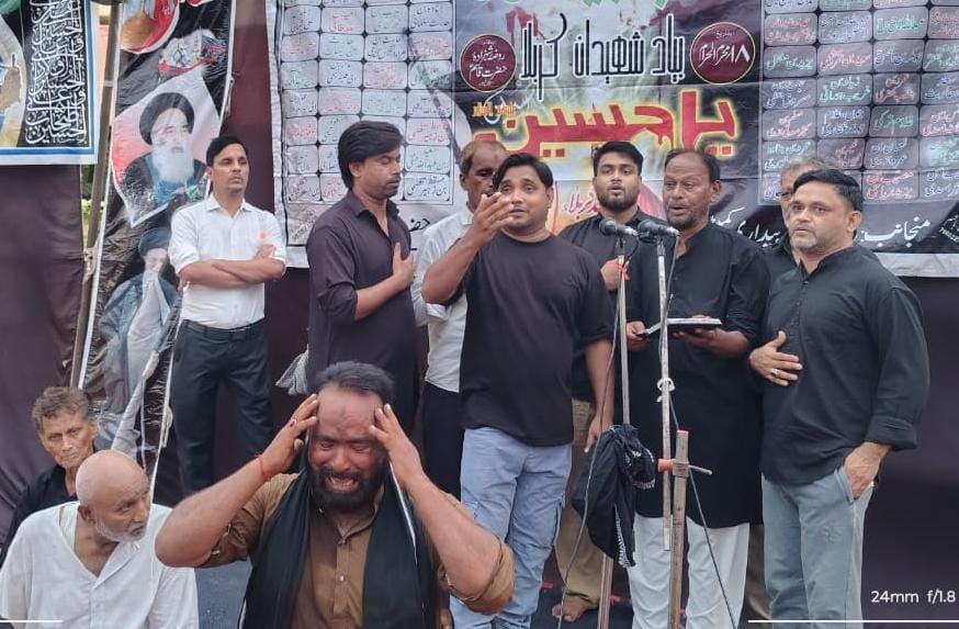 All-night lamentation in memory of the martyrs of Karbala
