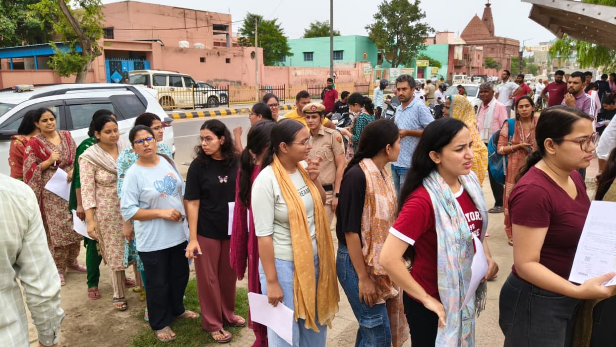 HTET: 1,822 candidates took the Level-3 exam