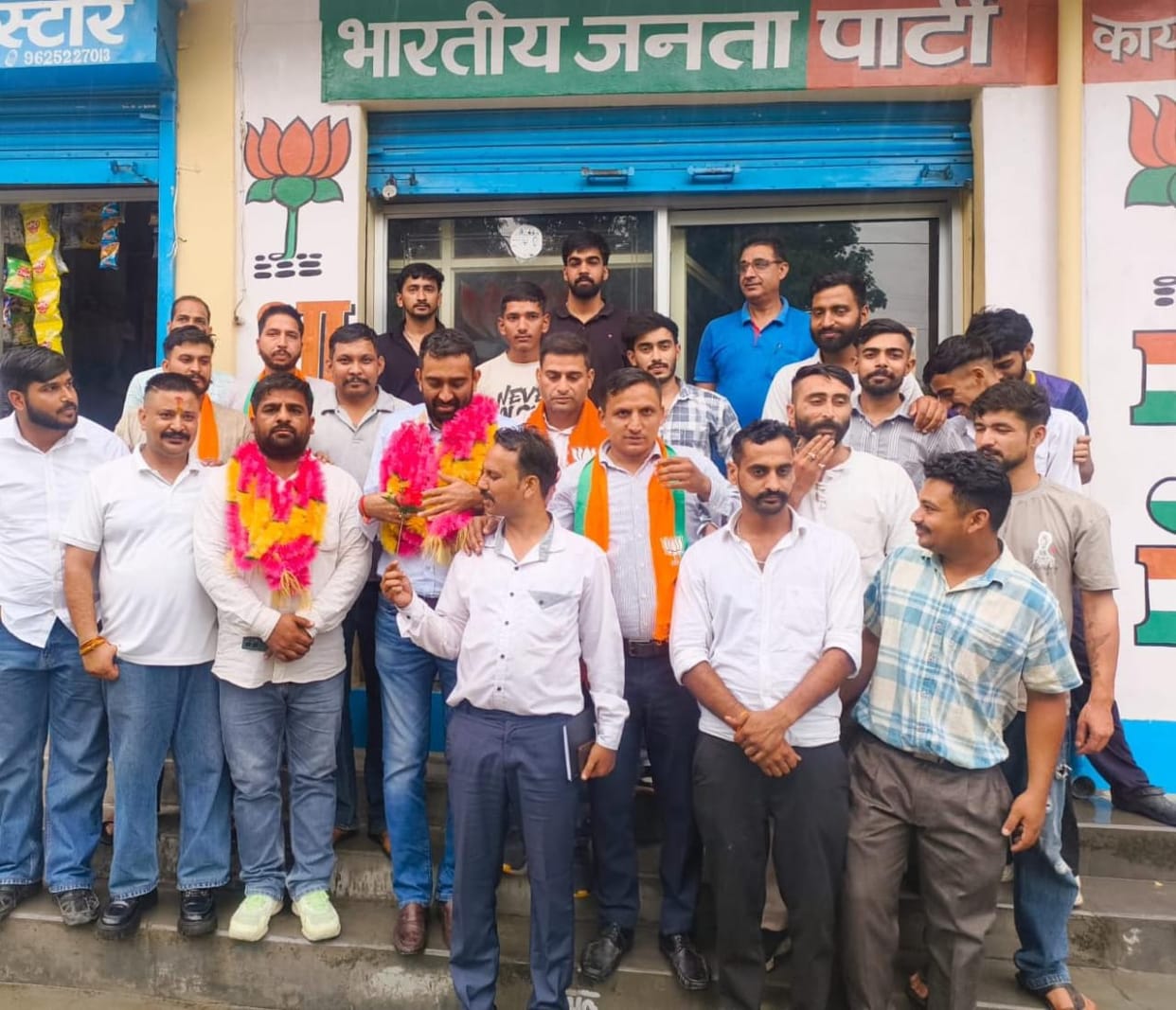 Emphasis on strengthening the organization at the Yuva Morcha event.