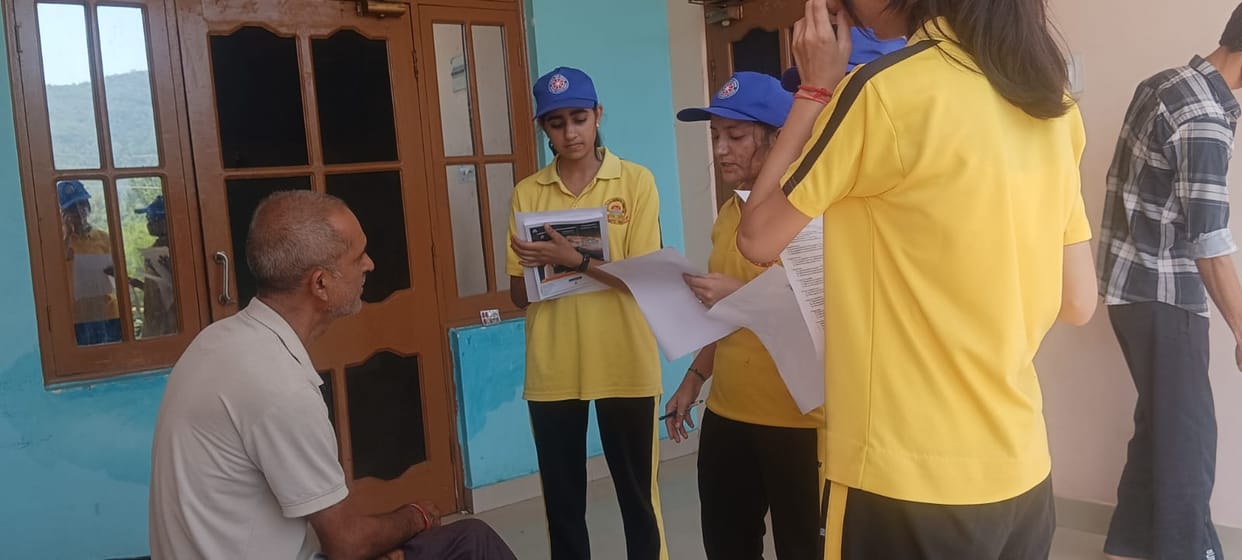 Social Awareness Survey Conducted by NSS Volunteers in Cary Village