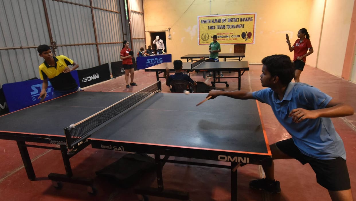 Anshika Gupta wins double title at table tennis tournament.